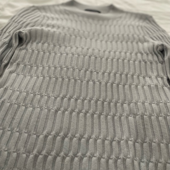 Club Monaco Signature Ribbed Mock Neck Sweater - Picture 9 of 10